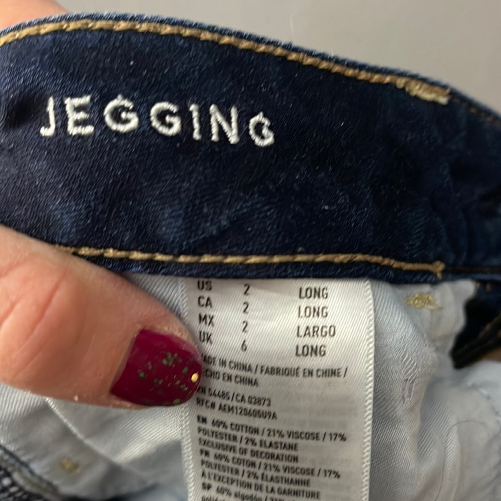 American Eagle jegging s 2long